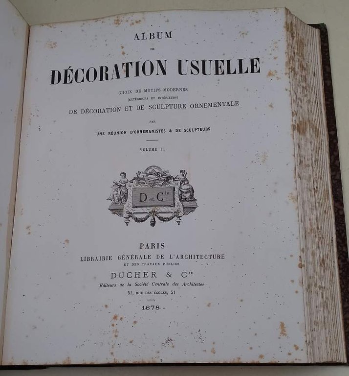 ALBUM DE DECORATION USUELLE CHOIX DE MOTIFS MODERNES DE DECORATION …
