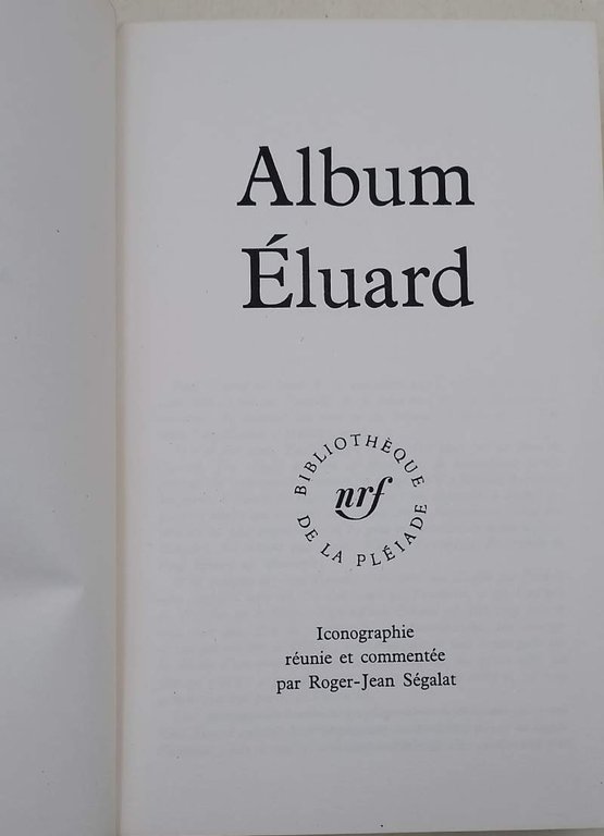 ALBUM ELUARD - 1968