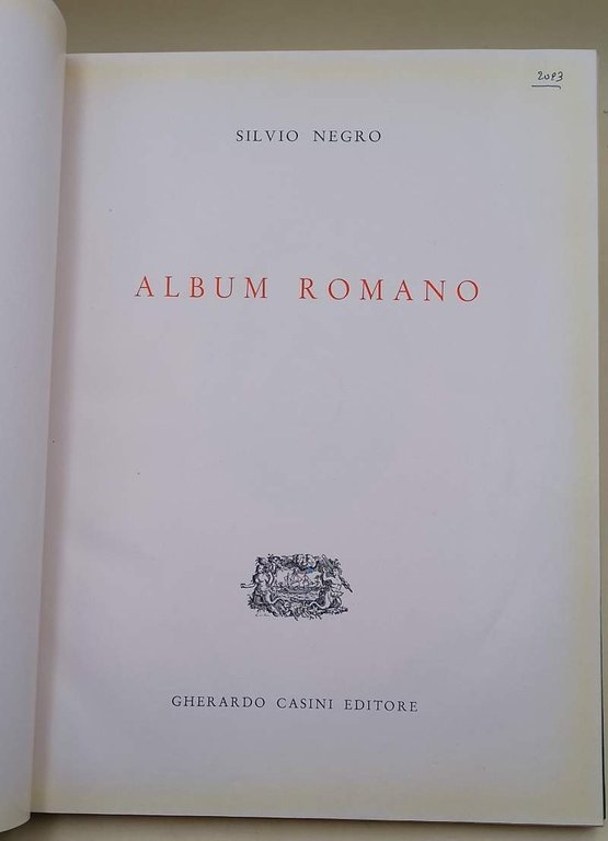 ALBUM ROMANO(1956)