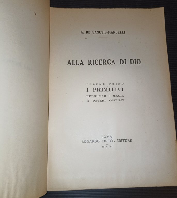 Alla ricerca di Dio