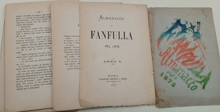 Almanacco di fanfulla pel 1875-Anno V