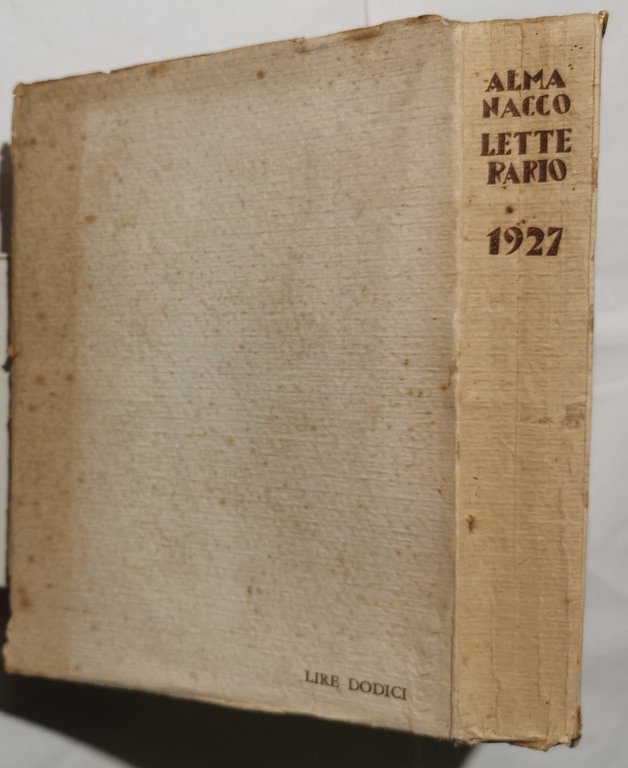 Almanacco letterario 1927