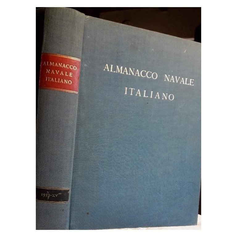 ALMANACCO NAVALE ITALIANO(1937)