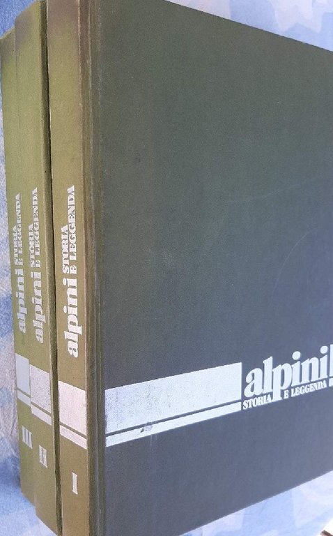 ALPINI STORIA E LEGGENDA -3 VOLL. (1978)