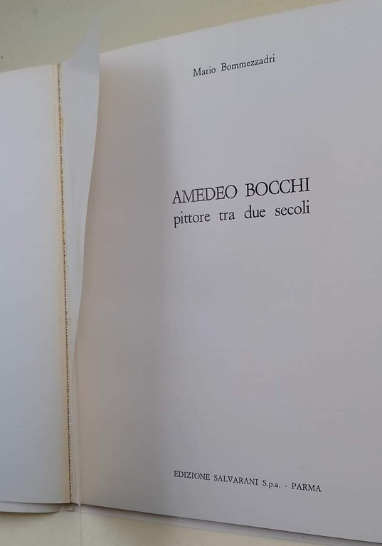 AMEDEO BOCCHI PITTORE TRA DUE SECOLI(1977)