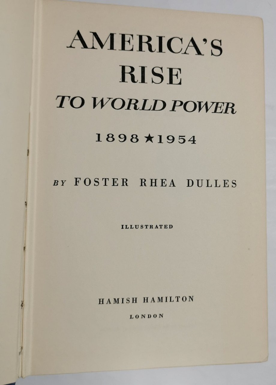 America's rise to world power 1898- 1954 | Immagine principale