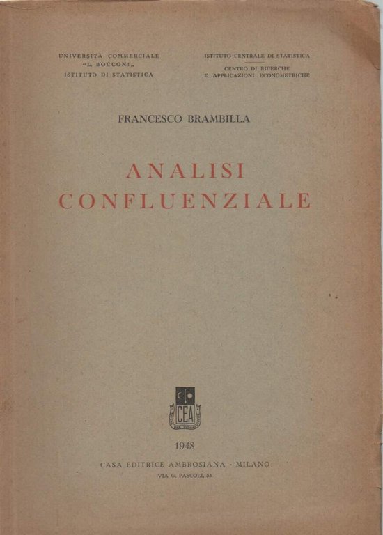 ANALISI CONFLUENZIALE ( 1948 )