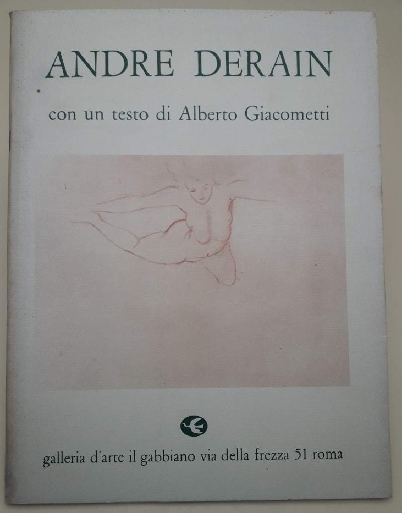 ANDRE DERAIN-SANGUIGNE, CARBONCINI, MATITE(1982)