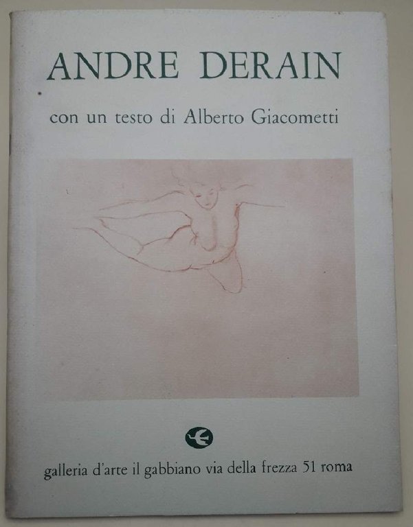ANDRE DERAIN-SANGUIGNE, CARBONCINI, MATITE(1982)