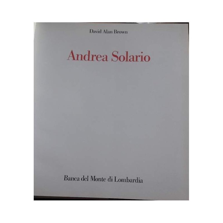 ANDREA SOLARIO(1987)