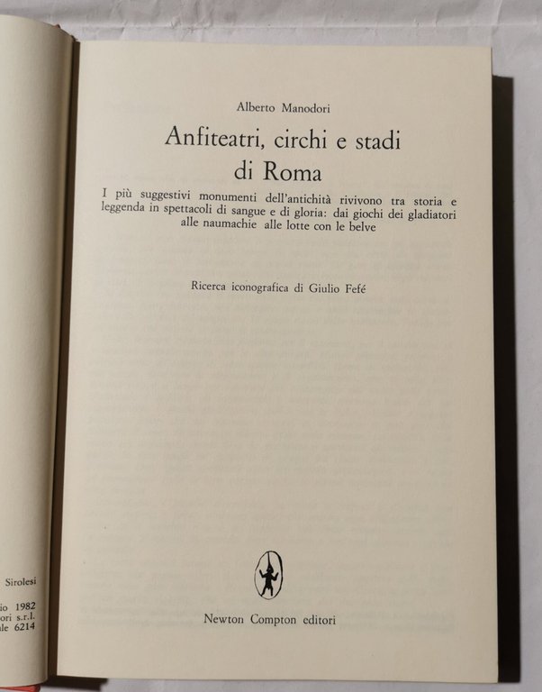 Anfiteatri, circhi e stadi di Roma
