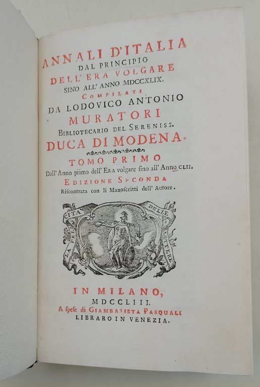 Annali d'Italia dal principio dell'era volgare sino all'anno MDCCXLIX- XIV …