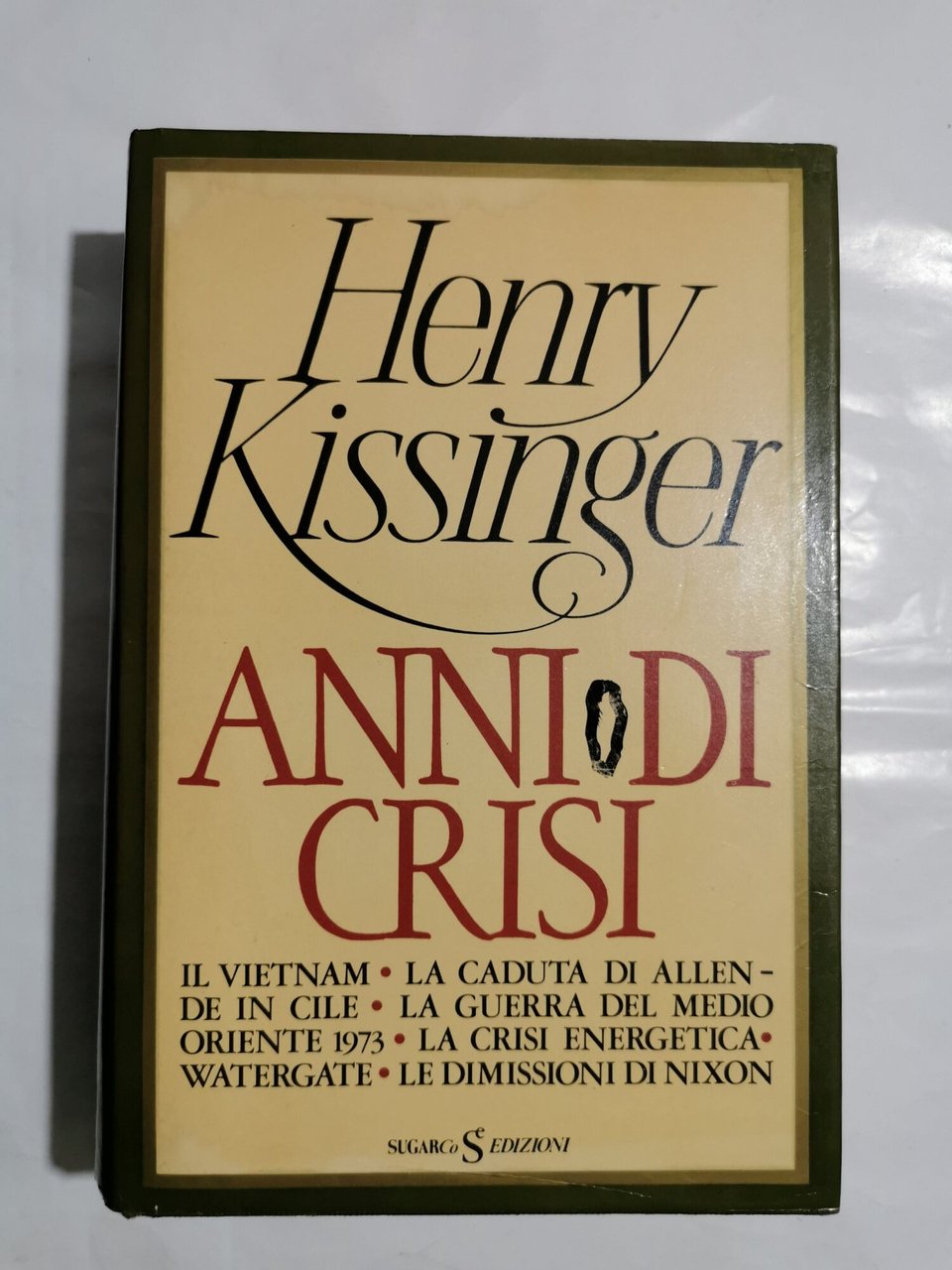 Anni di crisi