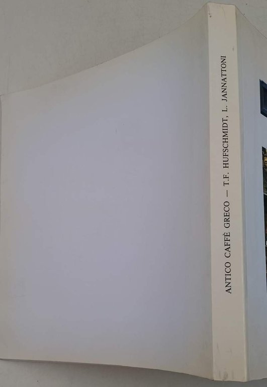 ANTICO CAFFE' GRECO-STORIA-AMBIENTI-COLLEZIONI(1989)
