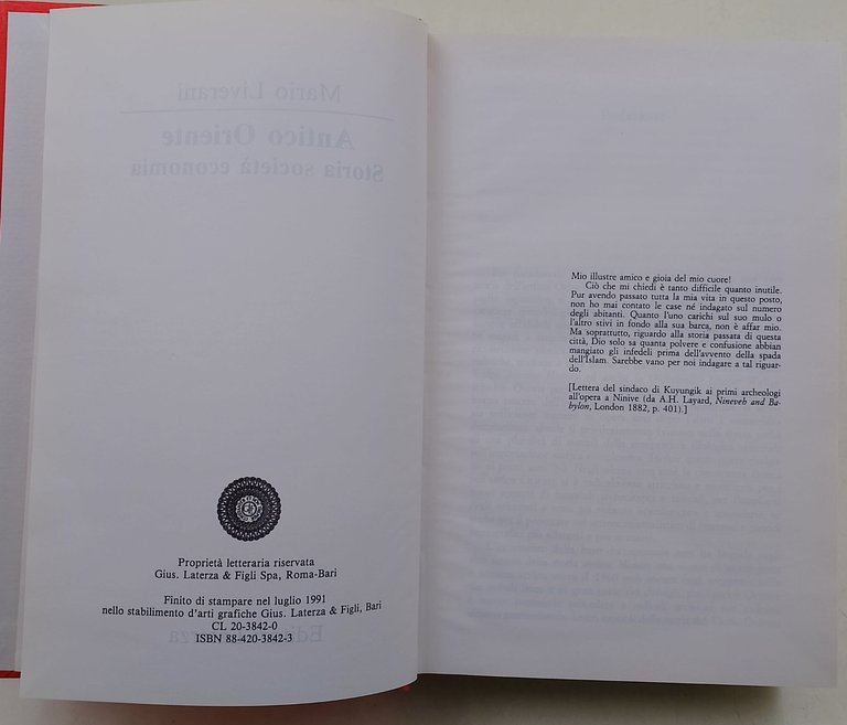 Antico Oriente. Storia, societa' , economia