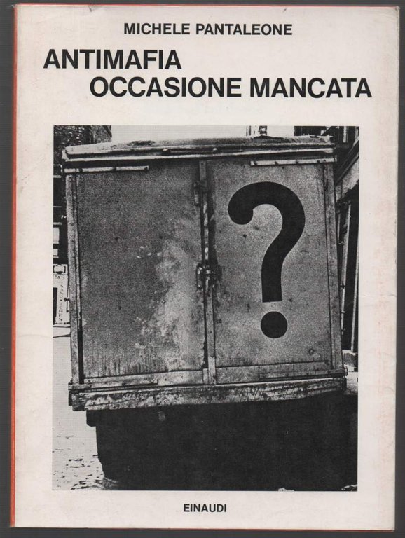 ANTIMAFIA: OCCASIONE MANCATA (1969)