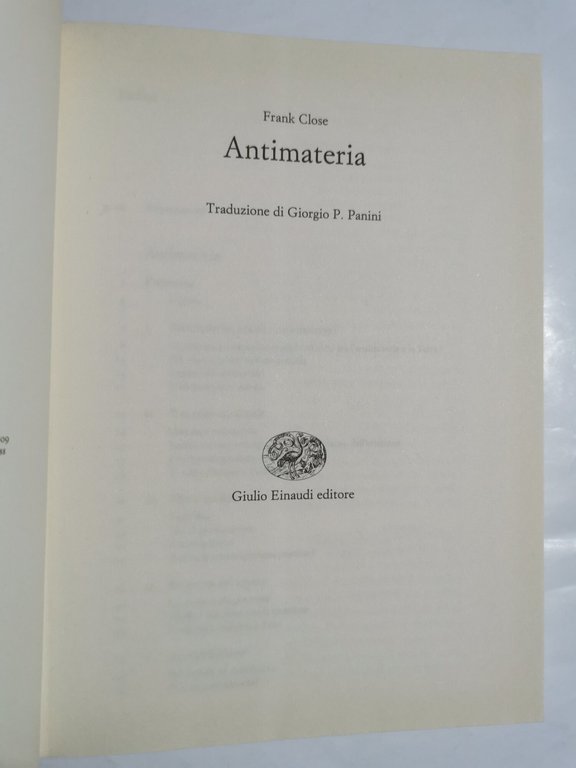 Antimateria