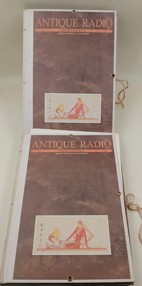 ANTIQUE RADIO-MAGAZINE-RADIO D'EPOCA E DINTORNI-14 NUMERI-(1993/96)