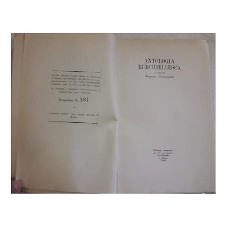 ANTOLOGIA BURCHIELLESCA( 1949) | Immagine Gallery 7