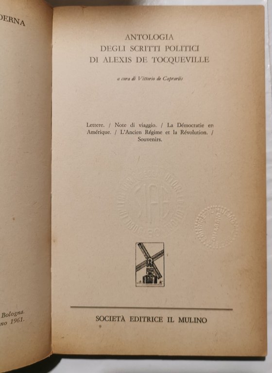 Antologia degli scritti politici di Alexis de Tocqueville | Immagine Gallery 2
