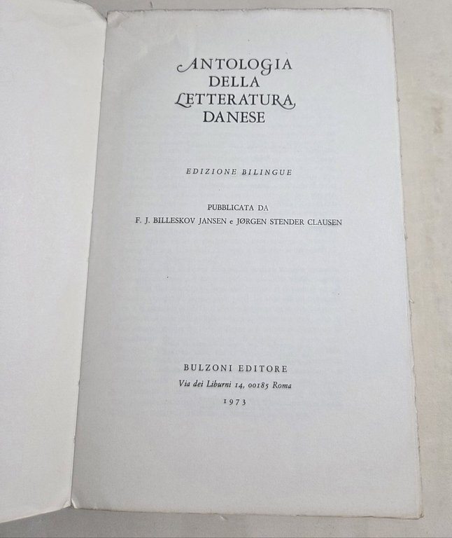 Antologia della letteratura danese - Edizione bilingue | Immagine Gallery 2