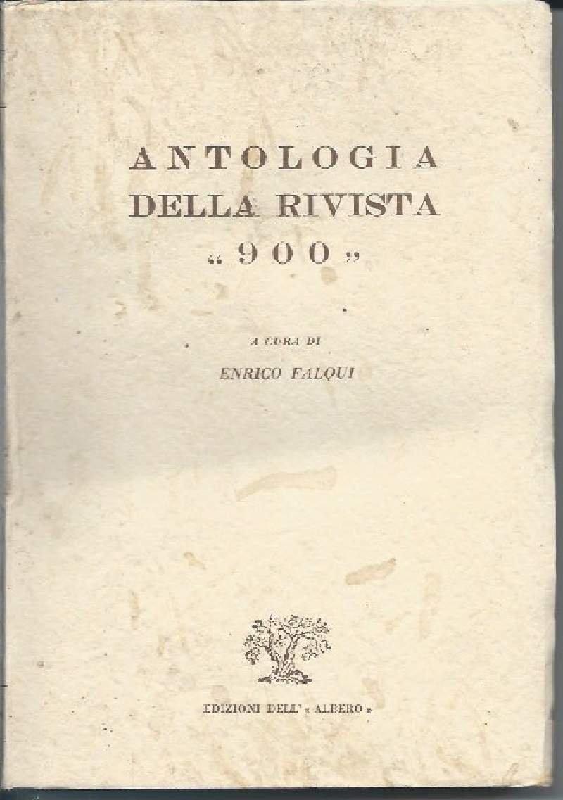 ANTOLOGIA DELLA RIVISTA 900 () | Immagine principale