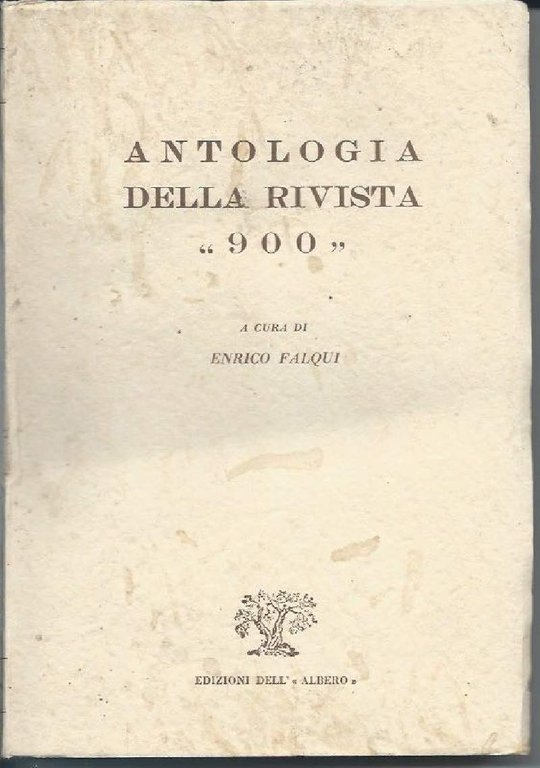 ANTOLOGIA DELLA RIVISTA 900 () | Immagine Gallery 2