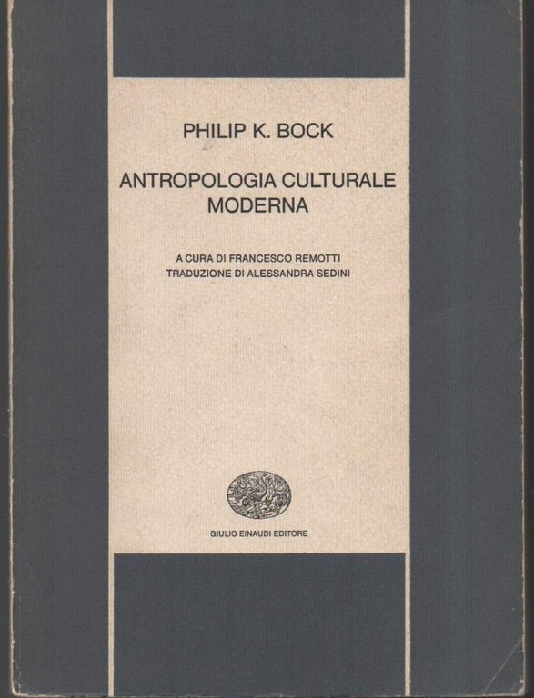 ANTROPOLOGIA CULTURALE MODERNA (1978) | Immagine Gallery 2