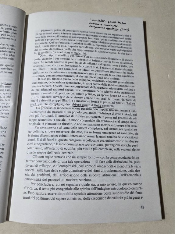 Antropologia delle società complesse