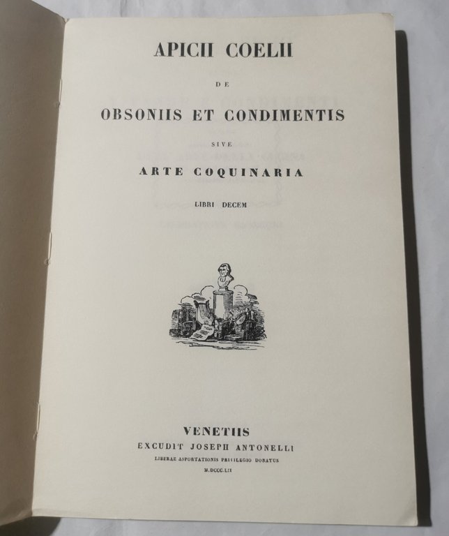 Apicii Coelii de obsonis et condimentis sive Arte Coquinaria - …