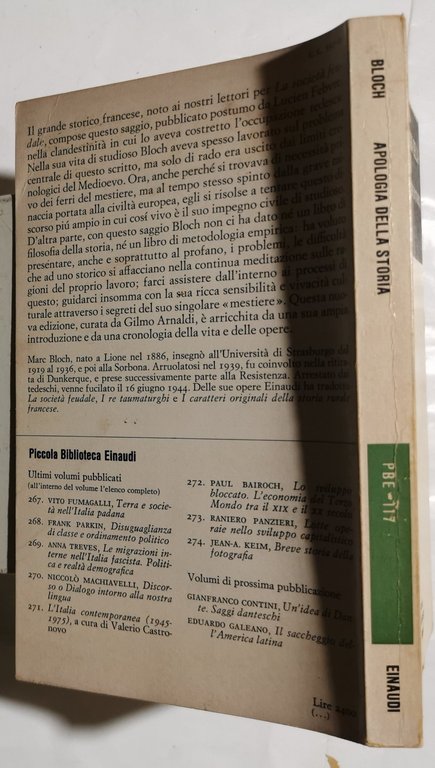 Apologia della storia o il mestiere di storico