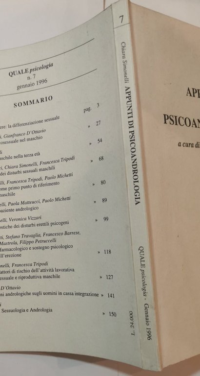 Appunti di Psicoandrologia