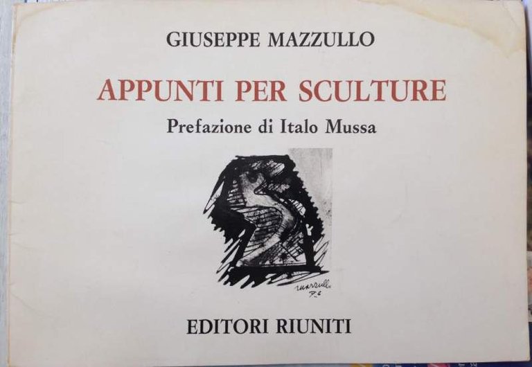 APPUNTI PER SCULTURE