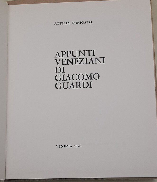 Appunti veneziani di Giacomo Guardi | Immagine Gallery 2