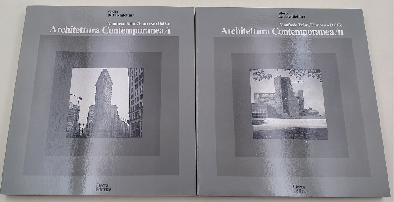 Architettura contemporanea- voll. I e II