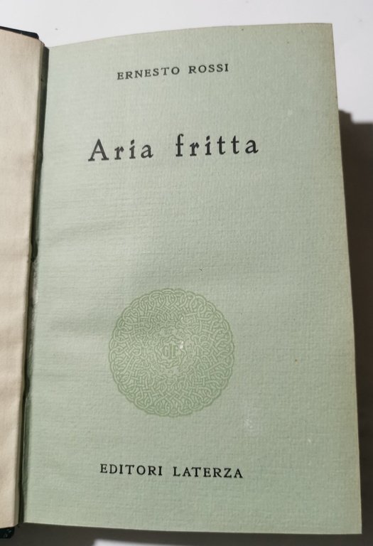 Aria fritta