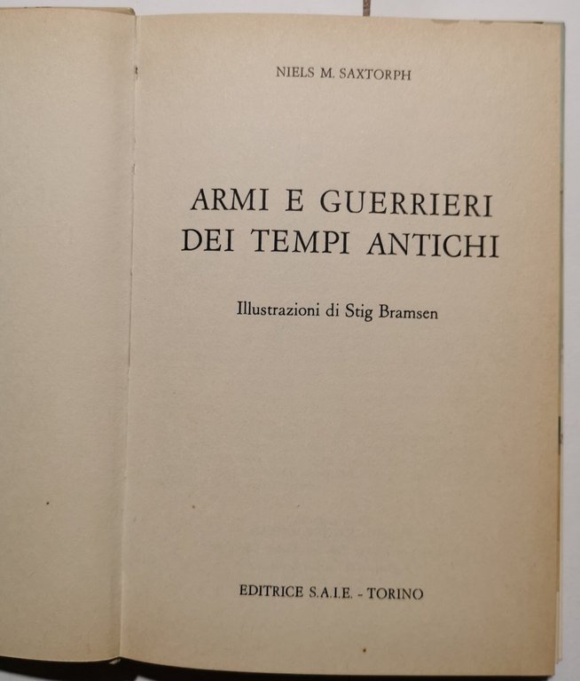 Armi e guerrieri antichi