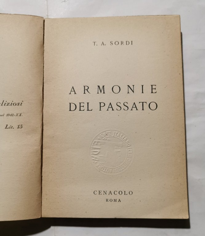 Armonie del passato