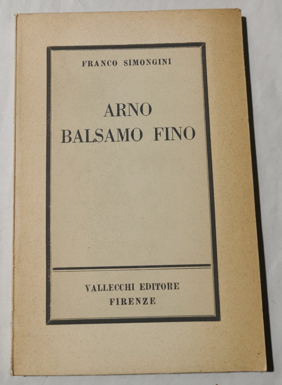 Arno - Balsamo fino