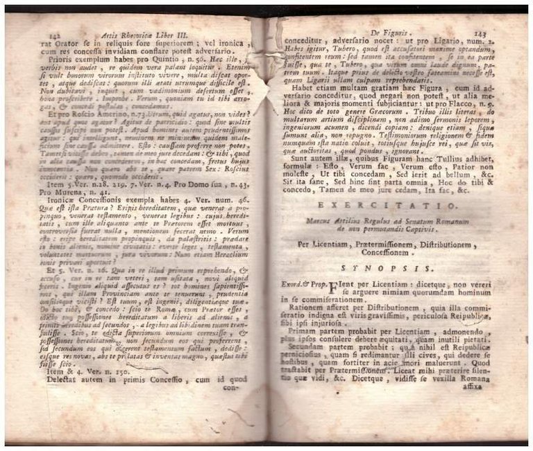 ARS RHETORICA AD TULLIANAM RATIONEM EXACTA in qua praecepta et …