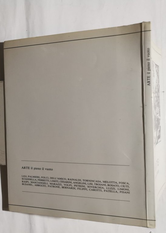 Arte - Il pieno il vuoto