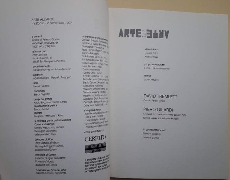 ARTE ALL'ARTE(1997)