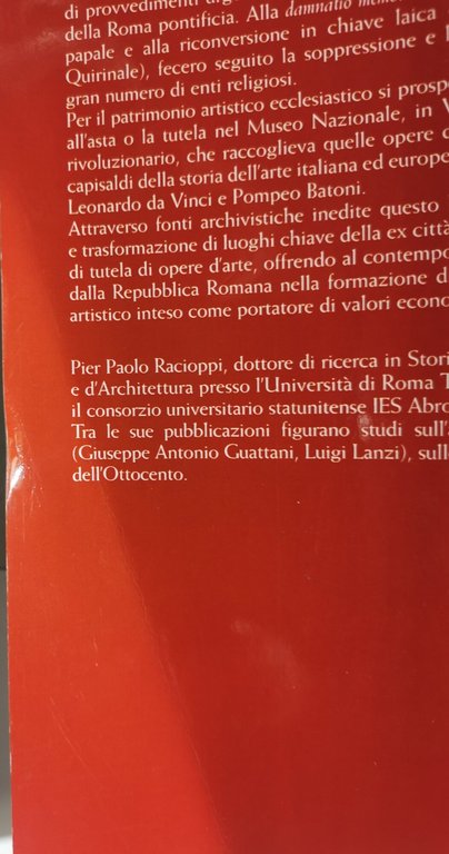 Arte e rivoluzione a Roma - Città e patrimonio artistico …