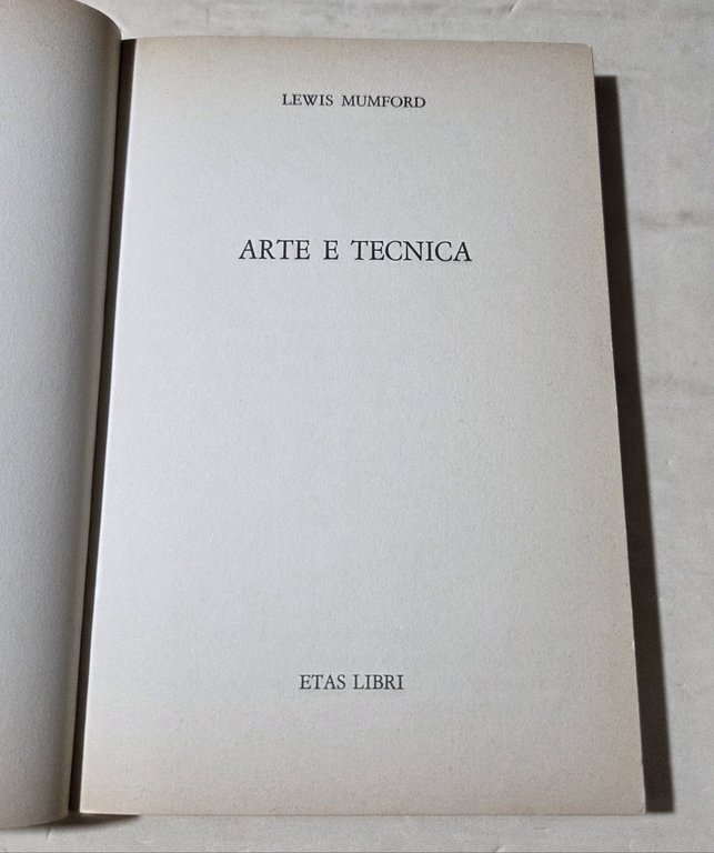 Arte e tecnica - Cultura del simbolo e cultura dello …