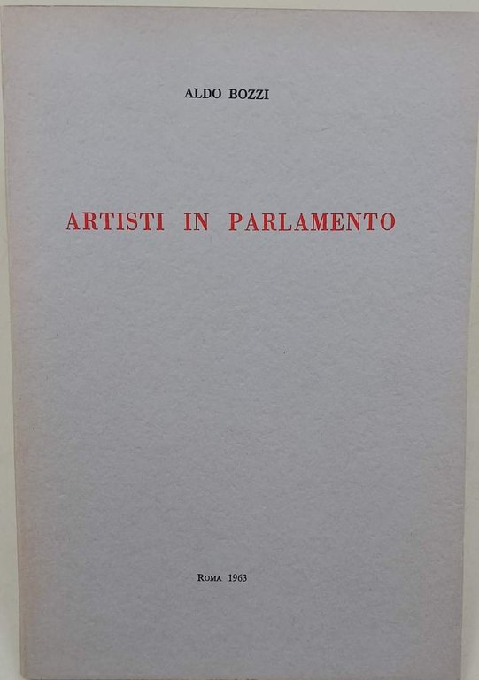 ARTISTI IN PARLAMENTO(1963)
