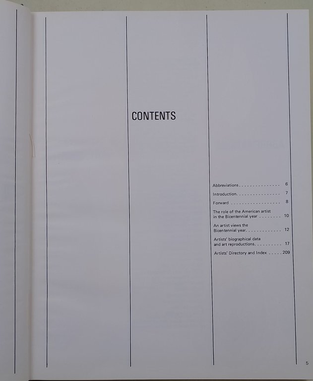 Artists /USA- The bicentennial issue