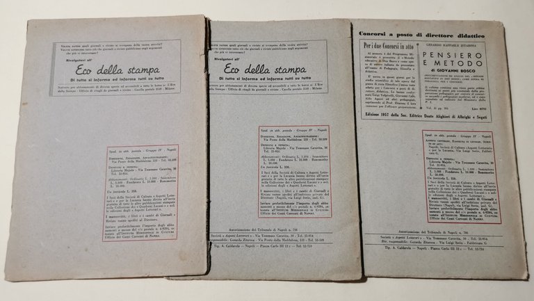 Aspetti letterari della Lucani d'oggi - Rassegna di Lettere, Scienze …