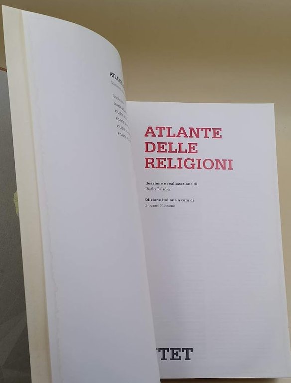 ATLANTE DELLE RELIGIONI(1996)