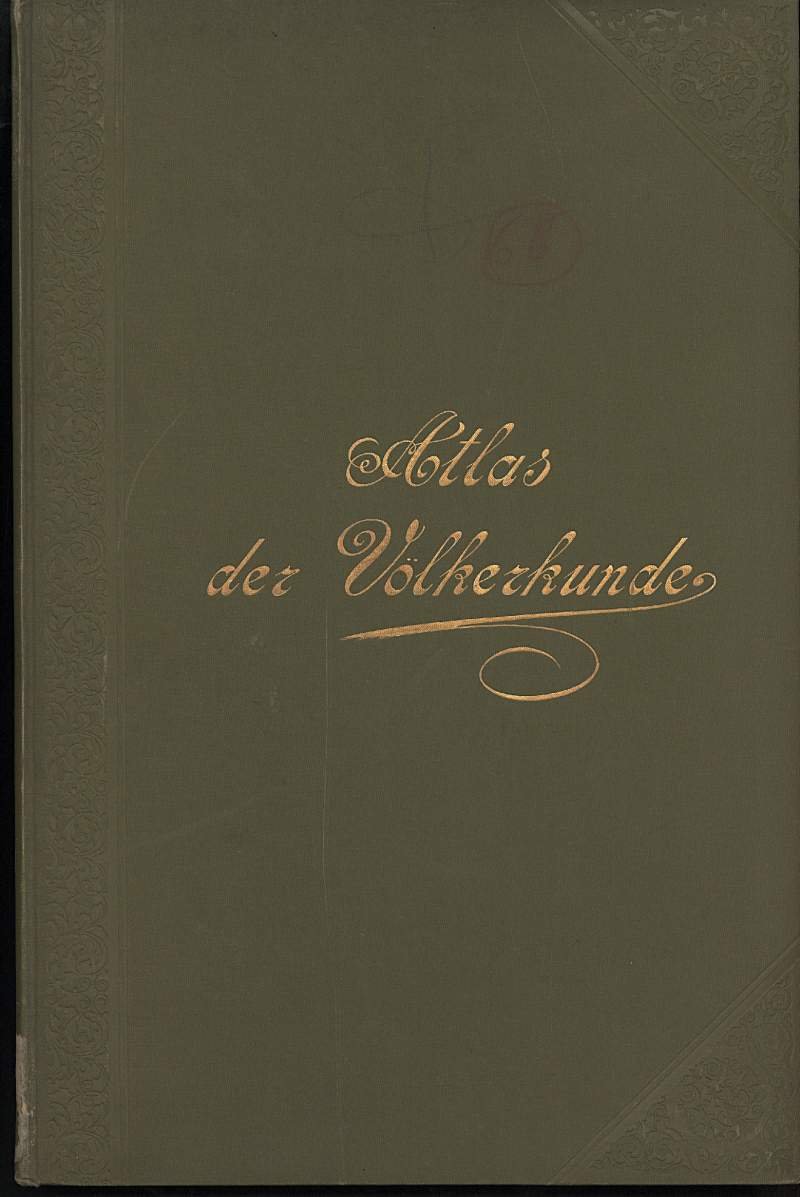 ATLAS DER VOLKERKUNDE (Berghaus Physikalischer Atlas, Abteilung VII)