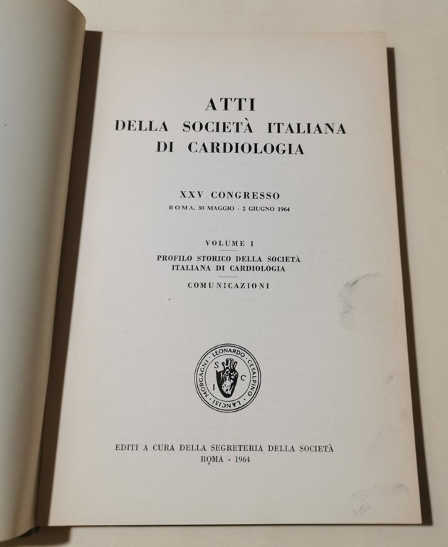 Atti della Societa' Italiana di Cardiologia - XXV Congresso - … | Immagine Gallery 2